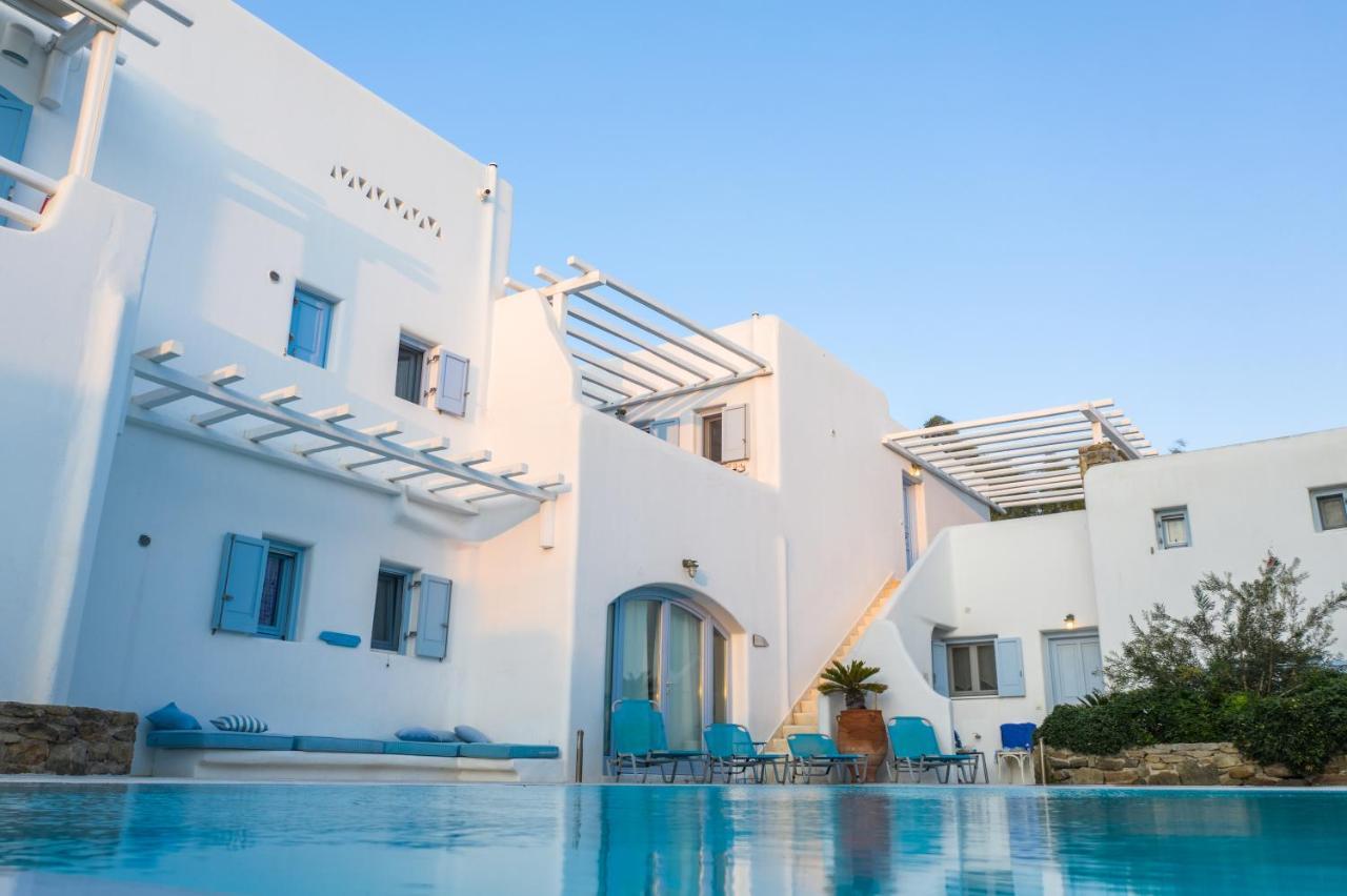 Ivi Mykonean Suites Mimoza Ornos Beach Exterior photo