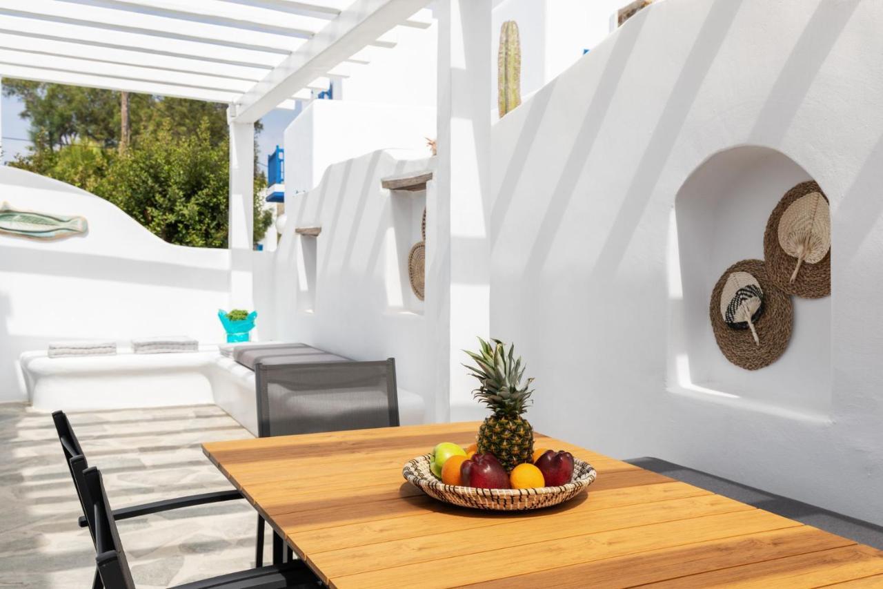 Ivi Mykonean Suites Mimoza Ornos Beach Exterior photo