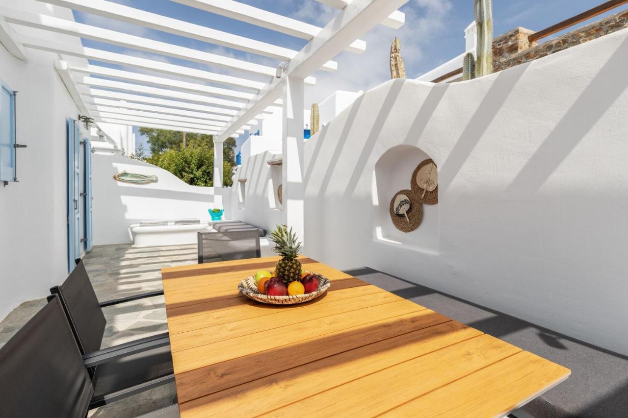 Ivi Mykonean Suites Mimoza Ornos Beach Exterior photo