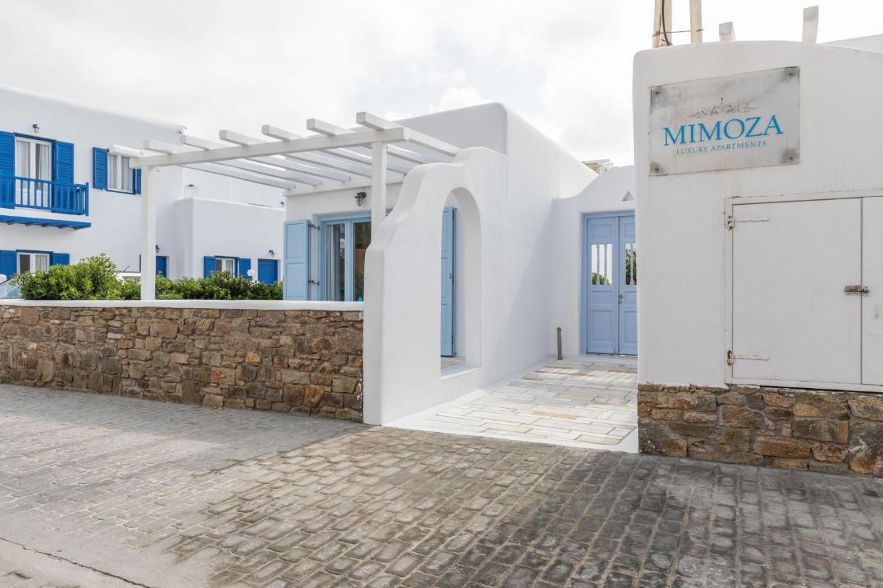 Ivi Mykonean Suites Mimoza Ornos Beach Exterior photo