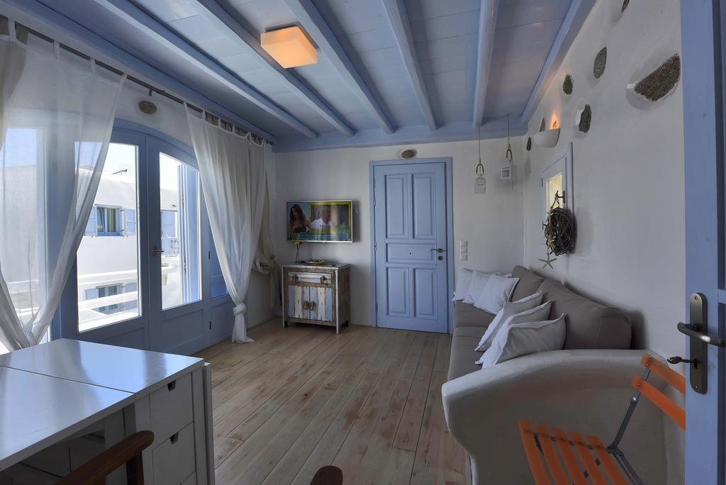 Ivi Mykonean Suites Mimoza Ornos Beach Exterior photo